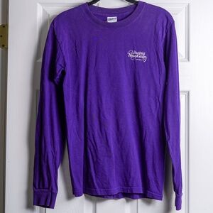Purple Long Sleeve Shirt Equestrian Virginia Horse Center